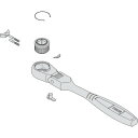 TONE ラチェットハンドル用リペアキット 適合機種RH4FB RK-RH4FB 【829-2419】