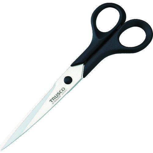 TRUSCO ステンレスはさみ すべり止めギザ刃付き 175mm S-175N 【831-5323】