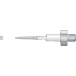 ナカニシ 電着ダイヤモンドヤスリ（全長41mm刃長17mm刃幅3mm） 60192 【833-8191】