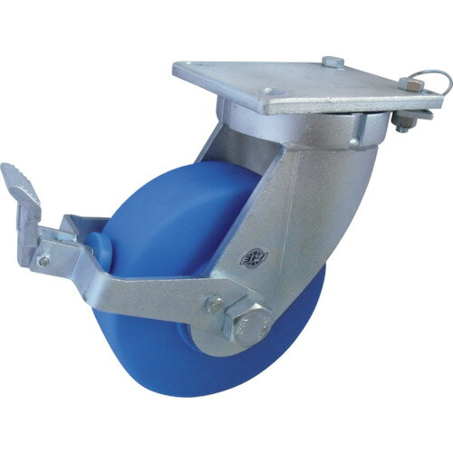 ヨドノ 超重量用MCナイロンキャスター自在車ストッパー・旋回ロック付 HDMCJ150STTL 【835-3165】