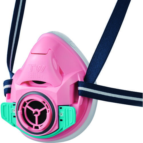 シゲマツ 防じん・防毒マスク TW01SC ピンク S TW01SC-PI-S 【835-6581】