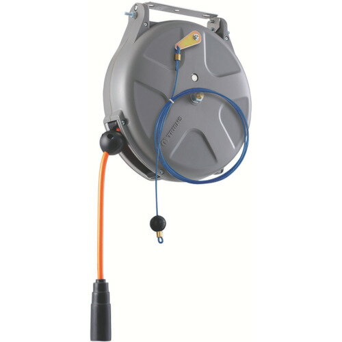 TRIENS エアーホースリール 内径6．5mm×10m ブレーキ式 SHS-210FA 【838-7268】