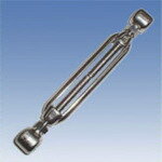 水本 ステンレス 枠式ターンバックルA＆A 捻子径2分5厘 使用荷重2．94kN TB-8A 【849-2940】