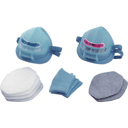 Protective Masks - トーヨーセフティ 防臭・塵埃コンパクトマスク NO.1560 【854-7236】