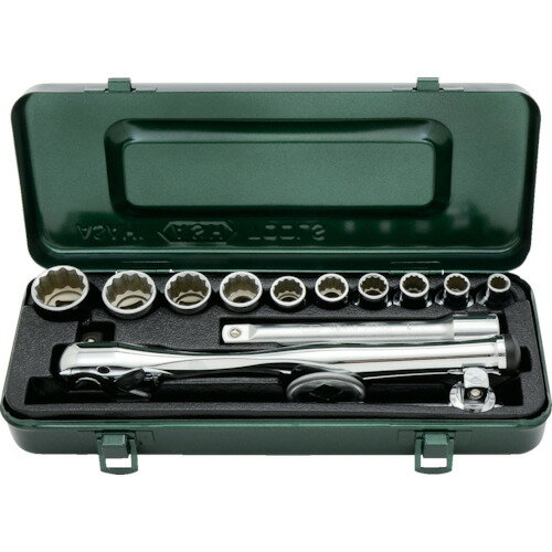 ASH レボウェイブソケットレンチセット12．7□×14PCS VO4201 【855-0863】