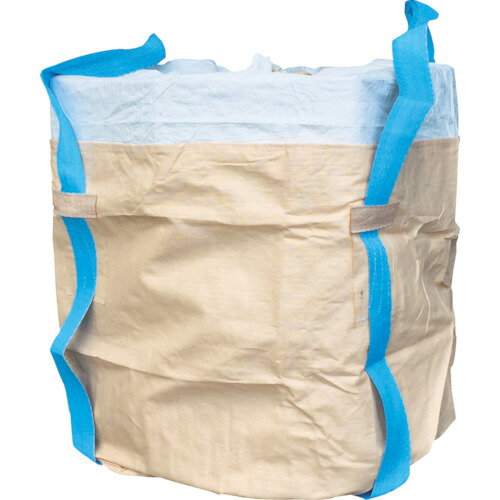 アサヒ コンテナバッグ 丸型 アスベスト廃棄レベル3 容量509L 1000kgタイプ 排出口なし 190615 【855-3..