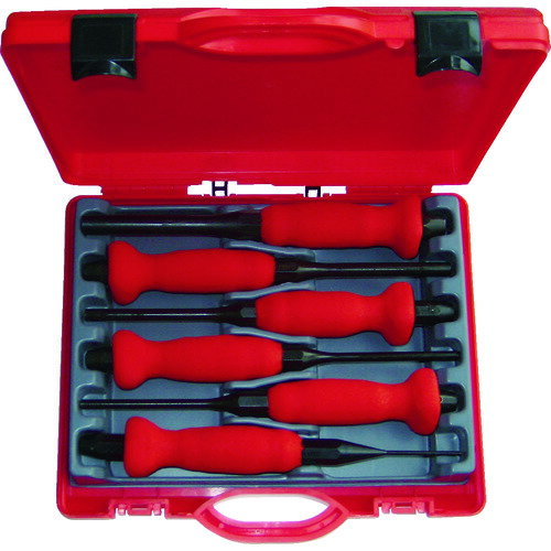RACODON ハンドル付 平行ピンポンチ 6本セット 28420BP CVB 【855-3822】
