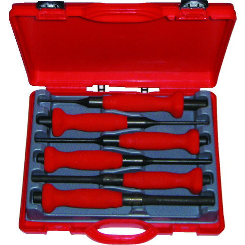 RACODON ハンドル付 平行ピンポンチ 6本セット 20420BP CVB 【855-3829】