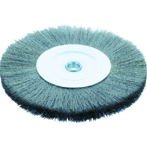 TRUSCO ホイルブラシ Φ250X19．05（19）mm穴 ステンレス線 線径0．3 TB-6383 【855-4896】