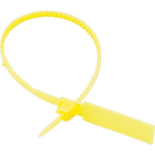 乐天商城 - TRUSCO セキュリティータイ長さ238mm 表示可能タイプ 黄 100本入 TSCTH240-Y 【855-4978】