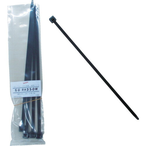 SG ヘビーリピートタイ （耐候・耐熱タイプ） 黒色 8．3×360mm SG-RH350W 【855-8853】