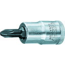 GEDORE ドライバービットソケット IKS19 1/2 PH2 6656650 【855-8994】