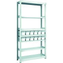TRUSCO スチールラック M2型軽中量棚 H1800 樹脂NG引出付 小X12 M2-6337-E12 【856-3197】