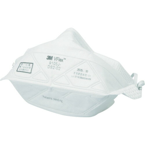 3M Vフレックス 使い捨て式防じんマスク 防じん加工済み 9105J−CR 20枚入り 9105J CR 【856-9173】