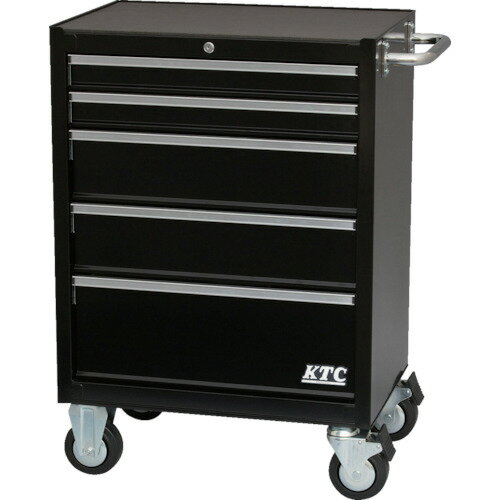 KTC ローラーキャビネット（5段5引出し）（ブラック） SKX3805BK 【857-7763】