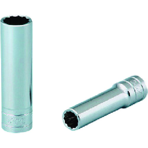 KTC 9．5sq．ディープソケット（十二角）パック・台紙仕様 差込角9．5mm B3L-13W袋入り B3L-13W-S 【859-1340】