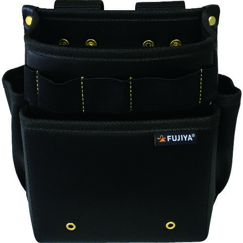 フジ矢 腰袋スタンダード2段（黒金） PS-22BG 【859-4146】