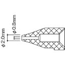 白光 ノズル/0.8MM S型 N50B-01 【868-8331】