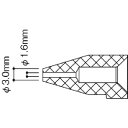 白光 はんだ除去器用交換パーツ ノズル 内径1.6mm 適合機種FR−300 N50B-06 【868-8336】