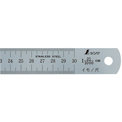 【特長】■金属や、大きさ、鋳物工場によって収縮率が異なる為、それらに応じた伸び率の目盛にしています。【用途】■鋳物用の木型や金型の製作時に型の寸法を測定する時に使用【仕様】■全長(mm)：335■厚さ(mm)：1.0■巾(mm)：25【材質・仕上】■ステンレス【注意事項】■用途以外には使用しないで下さい。