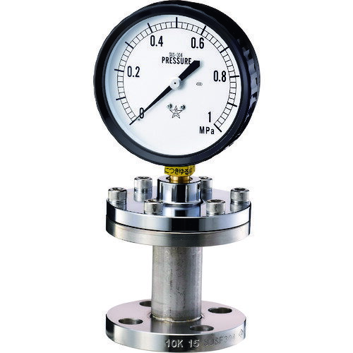 右下精器製造 右下 隔膜式圧力計 BF型 KA-BF-20A-316-1MPA 【168-0937】