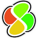 つくし工房 つくし 保護帽用ステッカー (高齢者)四葉マーク 893-D 【185-1161】