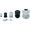 タカチ電機工業 タカチ Mネジケーブルグランド 低価格タイプ ブラック RM10S-6B 【204-3143】