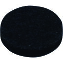 光 硬質フェルト ブラック 25mm丸 LPQ-251 【215-4274】
