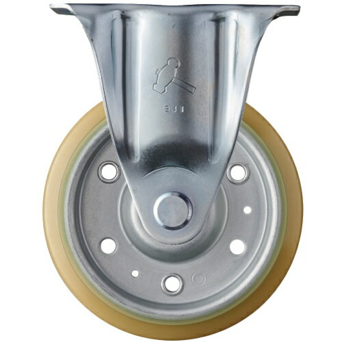 【特長】■特殊鋼を使用した420YS／413YSと併用できる固定式キャスターです。■使用例：工場や店舗、事業所などのさまざまな環境で幅広く使用されています。■車輪はラジアルボールベアリング入りです。【仕様】■許容荷重(daN)：230■車輪...