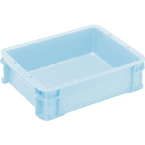 三菱ケミカルインフラテック物流資材部 ヒシ S型コンテナ パステルブルー 有効内寸312×237×83mm PAS-6-..