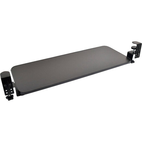 サンコー 後付けできるデスク収納「スライド式キーボードトレイ2」 SCTAKTBK 【434-4207】