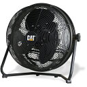 キャタピラー社 CAT 工場扇 35cm(壁・床タイプ)羽根軸180°半転機能付 ブラック EEMF-14S360BK 【521-7425】