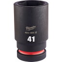 ミルウォーキーツール・ジャパン合同会社 milwaukee SHOCKWAVE IMPACT DUTY ディープインパクトソケット 1インチ(25.4mm)角 ...