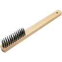 インダストリーコーワ KOWA 黒鋼線ワイヤーブラシ(密集タイプ) 4行 14697 【573-8429】