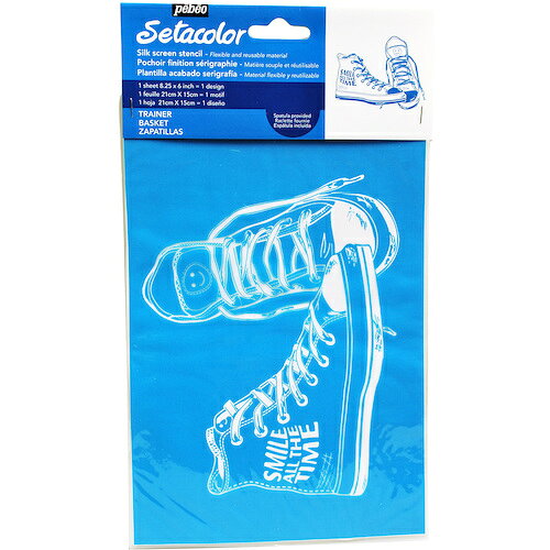ペベオ・ジャポン Pebeo シルクスクリーンステンシル型 A5 シューズ 329606 【603-6518】