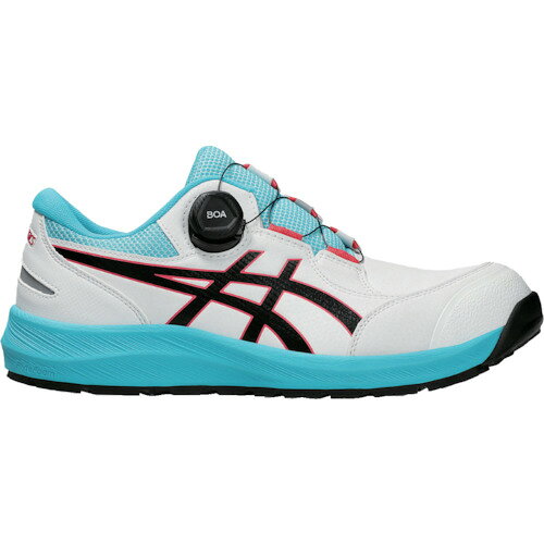 アシックスジャパン ASICS ウィンジョブCP309 BOA ホワイト×ブラック 27．0cm 1273A095.100-27.0 【606-9212】