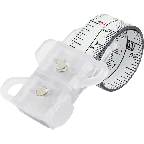 新潟精機 SK スパイラルメジャー 尺相当目盛 ホワイト SMT-1910SWH 【610-0472】