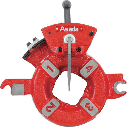 アサダ Asada 水道・ガス管用ビーバーダイヘッド 自動 PT1／2 −3／4 52143 【613-0922】