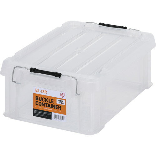 アイリスオーヤマ IRIS 299199 バックルコンテナ BL−13R クリア BL-13R-CL 【629-2173】