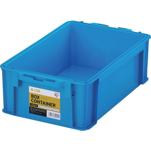 アイリスオーヤマ IRIS 299210 BOXコンテナ B−13R ブルー B-13R-BL 【629-3737】