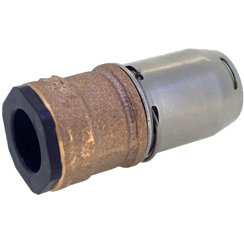 タブチ TBC 「ガチロック」銅管ワンタッチ 樹脂管変換 15．88×13A WOC15.88-OT13 【634-2687】