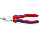KNIPEX社 KNIPEX ニードルノーズペンチ 185mm コンフォートハンドル 0825-185 【657-0583】