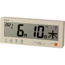 ノア精密 MAG デジタルカレンダー デジタルカレンダー 電波時計 デジタル こよみん ライト 六曜 日付 曜日 ベージュ W-762BE-Z W-762 BE-Z 【659-0980】