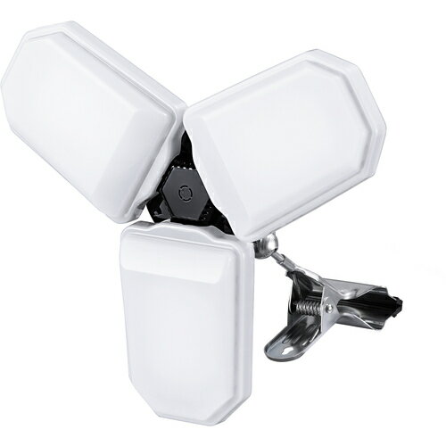 【特長】■シーンに合わせて照らし方が選べる屋内用作業ライトです。■光源部を開きカバーなしの「大光量モード」とカバーありの「眩しさ軽減モード」の2WAYタイプです。■優れた放熱性で丈夫なアルミダイキャスト素材使用。■本体の連結コンセントに別の...