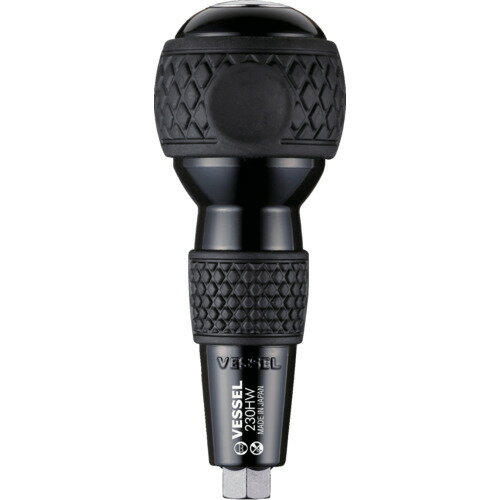 ベッセル VESSEL ボールグリップ差替貫通ボルスター付 230HW 【659-2659】