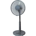 千住 TEKNOS リビングメカ扇風機 グレー 30cm KI-1710(G) 【659-4075】