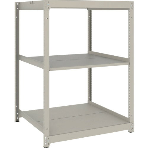 樂天商城 - トラスコ中山 TRUSCO スチールラック 薄型ラック（耐荷重100Kg）1200×875×H1500 3段単体 ネオグレー ネオグレー UL-5493 NG 【663-4551】