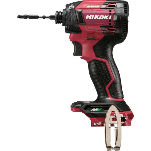 工機ホールディングス HiKOKI コードレスインパクトドライバ WH36DD 形 スコーピオンレッド 本体のみ WH36DD(NNR) 【663-6533】