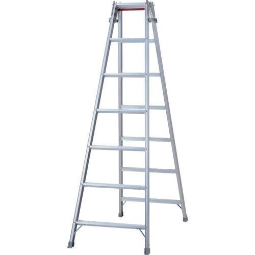 長谷川工業 ハセガワ アルミはしご兼用脚立 標準タイプ ワンタッチバー RDー21 RD-21C 【678-9611】