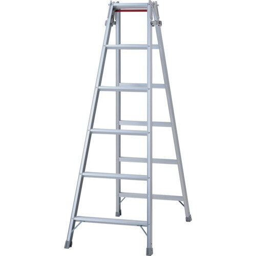 長谷川工業 ハセガワ アルミはしご兼用脚立 標準タイプ ワンタッチバー RDー18 RD-18C 【678-9612】